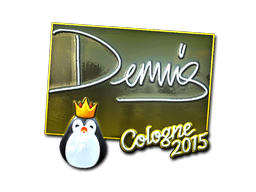 Klistermærke | dennis (Folie) | Cologne 2015