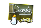 Sticker | dennis (Foil) | Cologne 2015