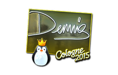 Sticker | dennis (Foil) | Cologne 2015