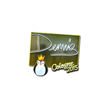 Sticker | dennis (Foil) | Cologne 2015 image 360x360