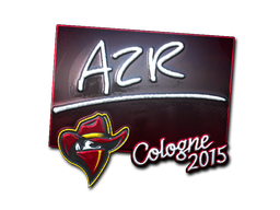 Klistermærke | AZR (Folie) | Cologne 2015