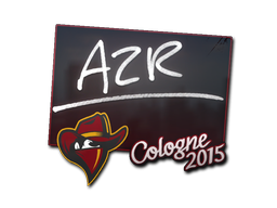 Klistermærke | AZR | Cologne 2015
