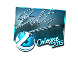 Klistermärke | boltz (Foil) | Cologne 2015