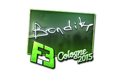 Sticker | bondik (Foil) | Cologne 2015