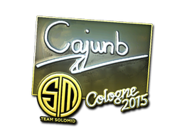 Adesivo | cajunb (Brilhante) | Colônia 2015