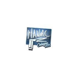 Sticker | Maniac (Foil) | Cologne 2015