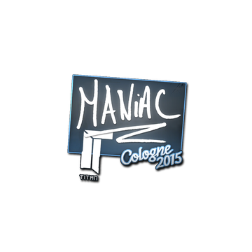 Sticker | Maniac | Cologne 2015 image 360x360