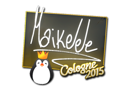 Наклейка | Maikelele | Кёльн-2015