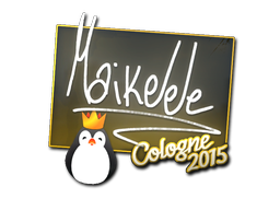 Aufkleber | Maikelele | Köln 2015