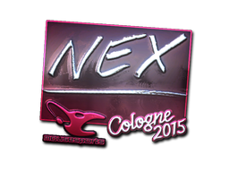 Adesivo | nex (Brilhante) | Colônia 2015