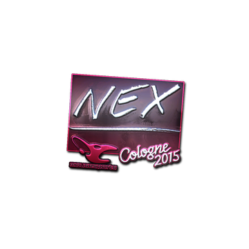 Sticker | nex (Foil) | Cologne 2015 image 360x360