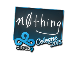 Klistremerke | n0thing | Cologne 2015