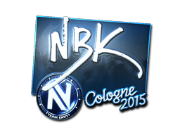 ステッカー | NBK- (キラ) | Cologne 2015