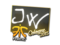 Klistermærke | JW | Cologne 2015