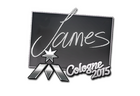 Sticker | James | Cologne 2015