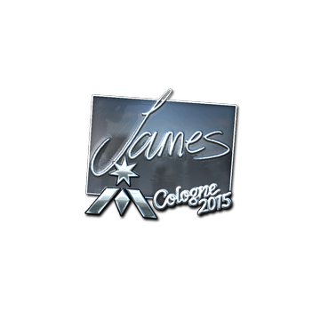 Sticker | James (Foil) | Cologne 2015 image 360x360