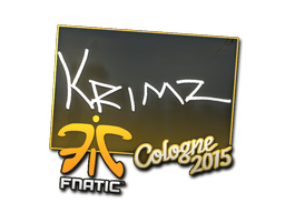 Стикер | KRIMZ | Cologne 2015
