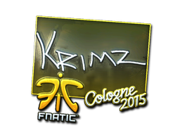 Sticker | KRIMZ (Foil) | Cologne 2015