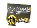 Sticker | karrigan | Cologne 2015