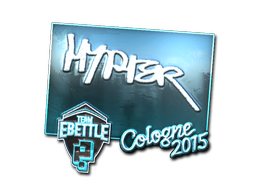Klistremerke | Hyper (folie) | Cologne 2015
