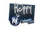 Sticker | Happy | Cologne 2015