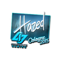 Sticker | hazed (Foil) | Cologne 2015 image 120x120