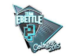 Samolepka | Team eBettle (speciální) | Kolín nad Rýnem 2015