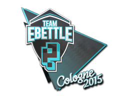 Наклейка | Team eBettle | Кёльн-2015