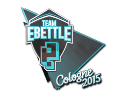 Samolepka | Team eBettle | Kolín nad Rýnem 2015