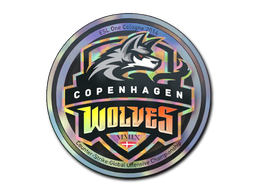 Adesivo | Copenhagen Wolves (Holográfico) | Colônia 2014