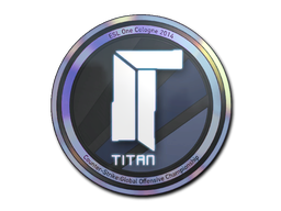 Klistremerke | Titan (holo) | Cologne 2014