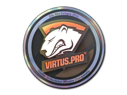 Наліпка | Virtus.Pro (голографічна) | Кельн 2014