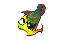 Sticker | Devouring Flame (Holo)