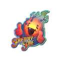 Sticker | Friendly Fire (Holo) image 120x120