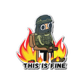 Sticker | This Is Fine (CT) image 120x120