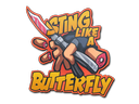 Sticker | Sting Like A Butterfly