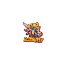 Sticker | Sting Like A Butterfly