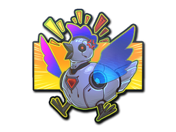 Sticker | Cyber Chicken (Holo)