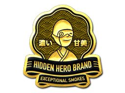 Αυτοκόλλητο | Hidden Hero (Μεταλ.)