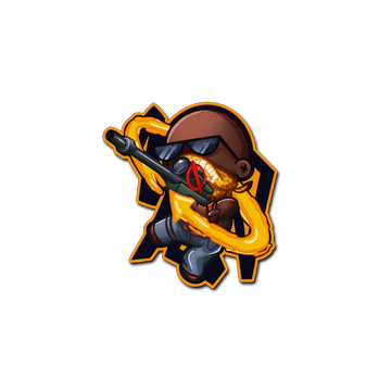 Sticker | 360 No Scope image 360x360