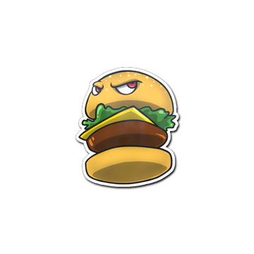 Sticker | Bossy Burger image 360x360