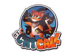 Klistremerke | Cat Call