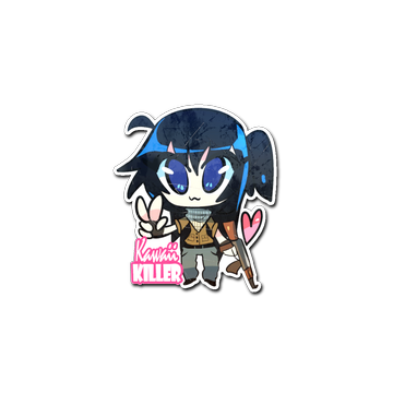 Sticker | Kawaii Killer Terrorist image 360x360