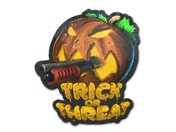 Klistremerke | Trick Or Threat