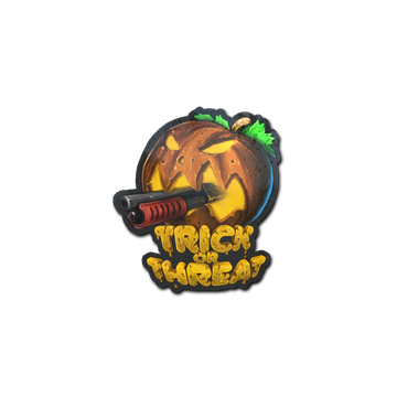 Sticker | Trick Or Threat image 360x360