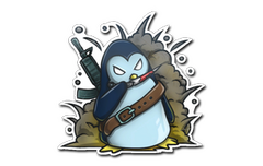 Sticker | War Penguin