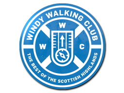 Sticker | Windy Walking Club