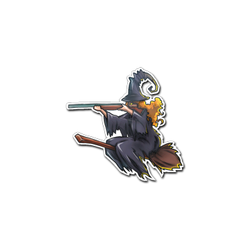 Sticker | Witch image 360x360