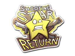 Klistermærke | Shooting Star Return