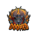 Sticker | Doomed image 120x120